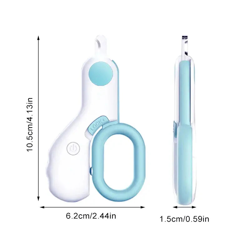Cat Nail Clipper with LED Light